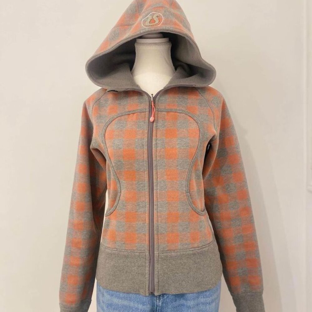 Lululemon Reversible Scuba Hoodie Sweater- Size 6 - Picture 2 of 8